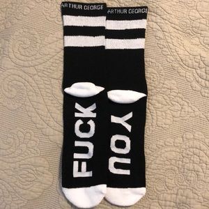 Arthur George Fuck You Socks